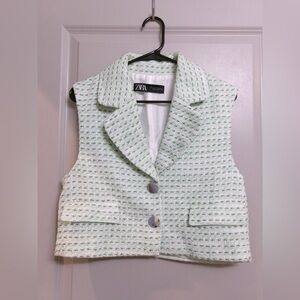 Zara Cropped Vest